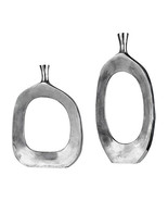 212 Main 20187 Cierra Cast Aluminum Vases - Set of 2 - $372.82