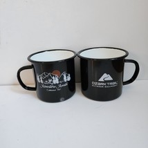 Ozark Trail Mugs Tin Coffee 17 Oz Set Of 2 Adventure Awaits Outdoor Equipment - £7.61 GBP