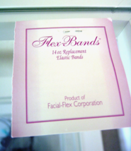 Facial Flex Replacement Elastic Bands 14oz - $4.94