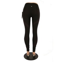 Lululemon Black Purple Mapped Out HR Tight Fitted Leggings NWT Size 6 - £55.92 GBP
