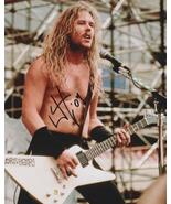 James Hetfield Metallica SIGNED 8&quot; x 10&quot; Photo + COA Lifetime Guarantee - $349.99