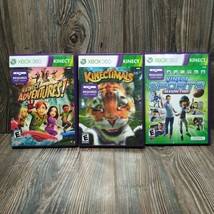 *3* KINECT XBOX 360 Games Lot  Tested Kinectimals +Adventures +Sports Season Two - £11.79 GBP