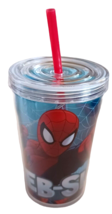 Amazing Spider-Man Web Slinger BPA-FREE Plastic Tumbler with Lid NEW - $6.14