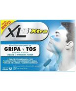 XL-3 XTRA~High Quality Flu &amp; Cough~Relieves Symptoms~Box of 12 Caps. - £14.55 GBP