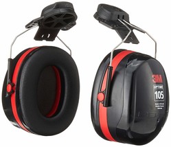 3M H10P3E Peltor Optime 105 Helmet Attachable Earmuff, Ear Protectors, Hearing P - £30.03 GBP