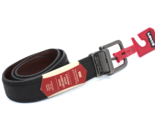 Levis Boys Big Kids Belt With Reversible Strap, Black/Brown Stretch, Sma... - $24.74