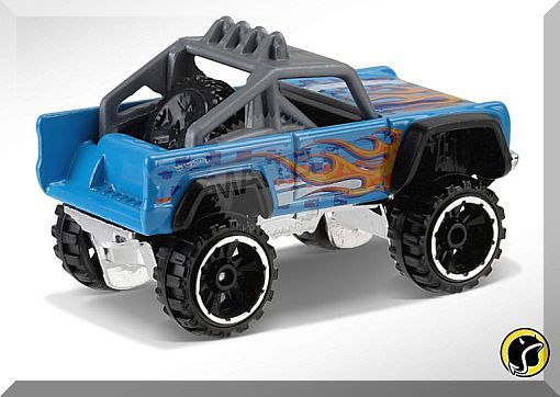 Hot Wheels - Custom Ford Bronco: HW Daredevils #8/10 - #153/250 (2016) *Blue* Item image 5