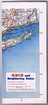 Southeastern States AAA Road Map 1989 - $3.58