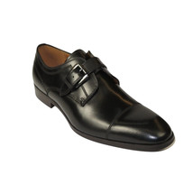 Men's Shoes Steve Madden Soft Leather upper Buckle Strap Covet Black image 10