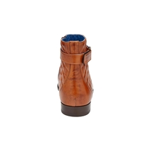 Belvedere Libero Genuine Ostrich Leg and Quilted Leather Boots R80 Almond image 3