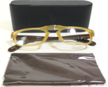 Persol Eyeglasses Frames 2886-V 1132 Clear Yellow Brown Collapsible 51-2... - $148.49