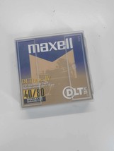   Maxell DLTtape IV 1/2&quot; Cartridge Tape 40/80gb Lot of 2 - $10.00