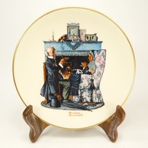 Tea for Two by Norman Rockwell Plate Gorham Fine China Danbury Mint 1978... - $5.95