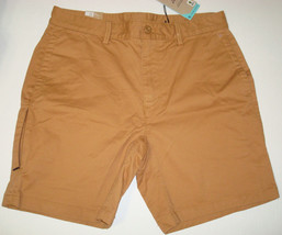 New Mens Prana Shorts 33 X 8 Westover NWT Casual Organic Earthbound Brown Office - £86.52 GBP