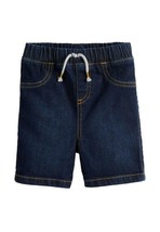 Baby Boy Jumping Beans Pull On Denim Shorts Size 24 Months Dark Blue - $3.97