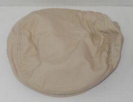 WOMENS Newsboy Cabbie Driver STYLE khaki CAP HAT OSFM - $14.80