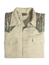 Vintage Spartan Realtree Mens Outdoor Hunting Shirt XL Long Sleeve USA Camo - £34.88 GBP