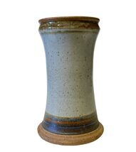 Studio Art Pottery Stoneware Container Utensils Paintbrush Organize Eart... - $20.70 CAD