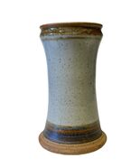 Studio Art Pottery Stoneware Container Utensils Paintbrush Organize Eart... - $20.70 CAD