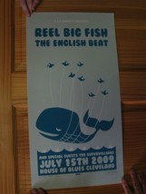 Reel Big Fish Poster Silk Screen Signed Numbered English Beat Cleveland 2009 - £142.75 GBP