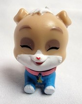 Disney Jr. Puppy Dog Pals Keia Running Travel Pets Series 4 1" Tan White Pink - $6.35