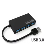 4 Ports Hub Splitter USB 3.0 High Speed Adapter Multi Desktop PC Laptop - $133.08 MXN
