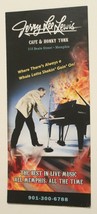 Jerry Lee Lewis Brochure Cafe &amp; Honky Tonk Memphis - $6.92