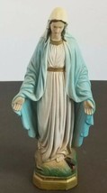 Vintage Religious Statue Our Lady of Grace Catholic Figurine REALART RUBBE USA - £105.54 GBP