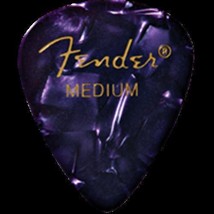 Fender Purple Moto Medium Picks, 12-pack - £4.78 GBP