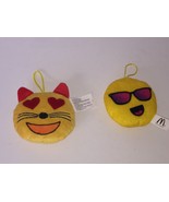 Emoji Cat with Heart Eyes &amp; McDonald&#39;s EMOJI~COOL! Smiley Face &amp; Sunglasses - £7.04 GBP
