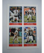 2004 Topps Bazooka Sticker Jon Kitna, Drew Brees Jay Fiedler &amp; Kelly Hol... - $5.53 CAD