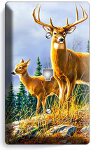 Whitetail Deer Buck Phone Telephone Wall Plate Cover Hunting Cabin Room Hd Decor - £10.19 GBP