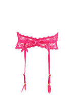 Agent Provocateur Damen Strumpfgürtel Blumen Elegant Rosa Größe S - £83.26 GBP