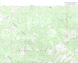 Solomon Creek Quadrangle Wyoming-Colorado 1961 USGS Map 7.5 Minute Topog... - $23.99