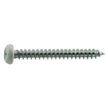 #8 x 1-1/2&quot; White Painted Steel Phillips Pan Head Sheet Metal Screws - £10.10 GBP+