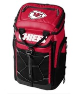 Kansas City Chiefs Cooler Backpack Red Black 26-Can Bottle Opener Hiking... - $1,994.28 MXN