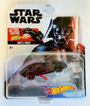 New Mattel GMH89 Hot Wheels Star Wars Darth Vader Die-Cast 1:64 Character Car - £13.12 GBP