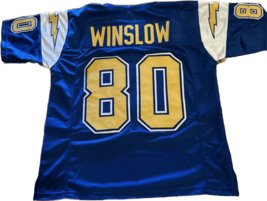 Unsigned Custom Stitched Kellen Winslow #80 1983 Style Throwback Jersey-L - £54.84 GBP+