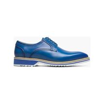 Stacy Adams Barringer Plain Toe Oxford Walking Shoes Blue 25722-400 image 1