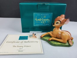 WDCC Disney Classics BAMBI Figurine #1228663 &quot;The Young Prince&quot; - £47.20 GBP