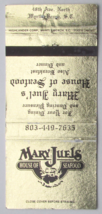 Mary Juel&#39;s House of Seafood - Myrtle Beach, South Carolina Matchbook Cover SC - £1.39 GBP
