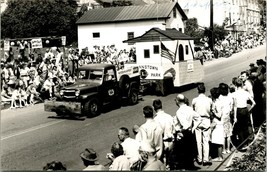 Vtg Postcard RPPC 1963 Schaefferstown, PA Bicentenntial Parade Lions Club Float - £20.64 GBP