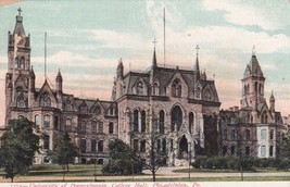 University of Pennsylvania College Hall Philadelphia PA Postcard D36 - £2.35 GBP
