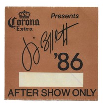 Vintage Jimmy Buffett 1986 Concert Tour After Show Backstage Satin Pass Rare - £27.14 GBP