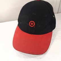 Target Store Employee Uniform ball Cap Hat Bullseye logo embroidered red... - $42.00
