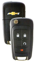 NEW Chevrolet Flip 2010-2019 Key 4B OHT01060512 BEST Quality USA Seller ... - £10.99 GBP