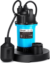 2980GPH Clean/Dirty Water Pump with Automatic Float Switch and Suction Strainer - £140.62 GBP