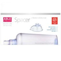 Able Spacer Anti-Bacterial Spacer + Medium Whistle Mask - $1,866.71 MXN