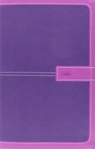 NIV, Thinline Bible, Imitation Leather, Pink/Purple, Red Letter Edition Various  - £15.65 GBP