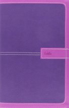 NIV, Thinline Bible, Imitation Leather, Pink/Purple, Red Letter Edition Various  - £15.02 GBP